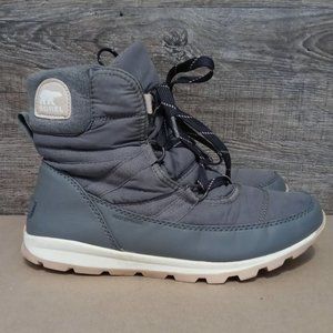 SOREL Whitney Short Lace Insulated Waterproof Winter Boots Women's SZ8